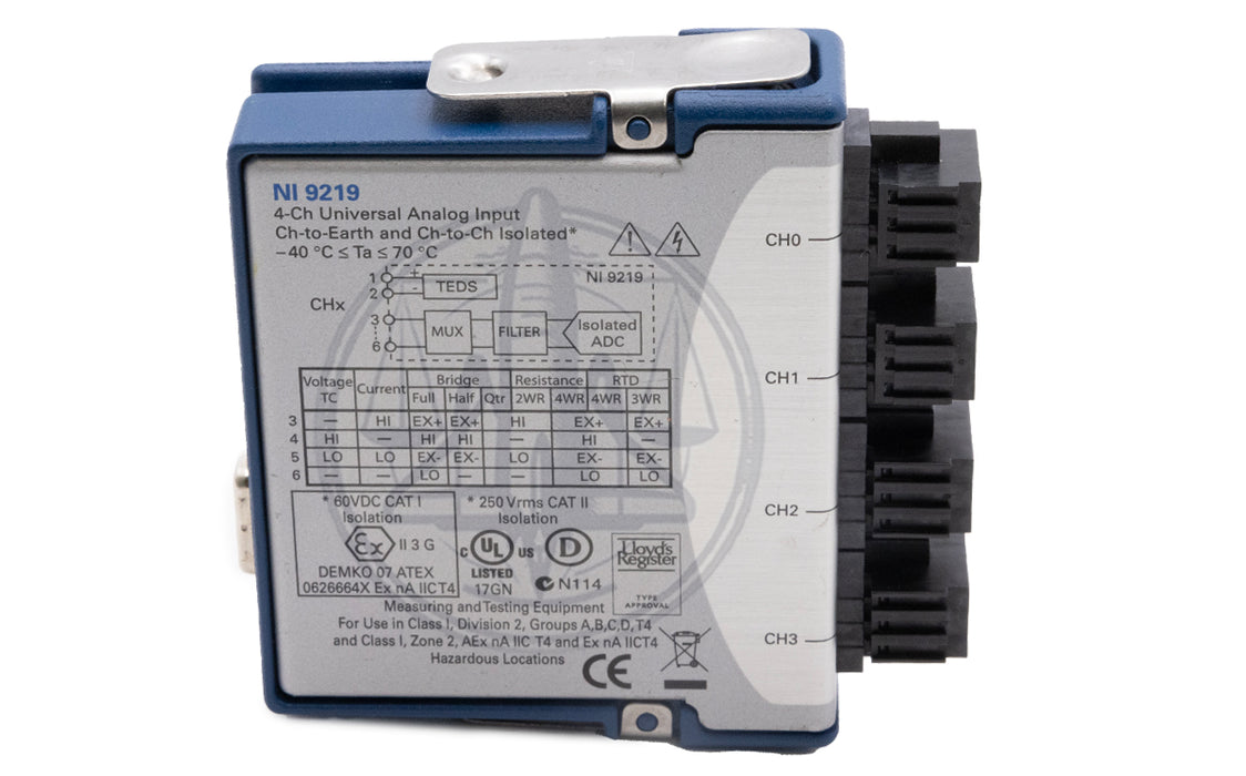 Ni 9219 Module NI-9219 by National Instruments | Buy Online, Available Now! — Apollo ...