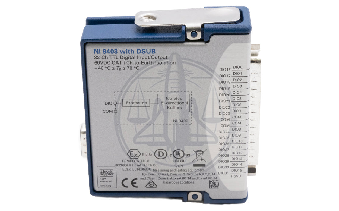 NI-9403 by National Instruments | Buy Online, Available Now! — Apollo ...